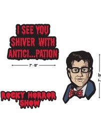 Rocky Horror Picture Show Multicolor Paper Cutouts (7″-13″) 12 Piece