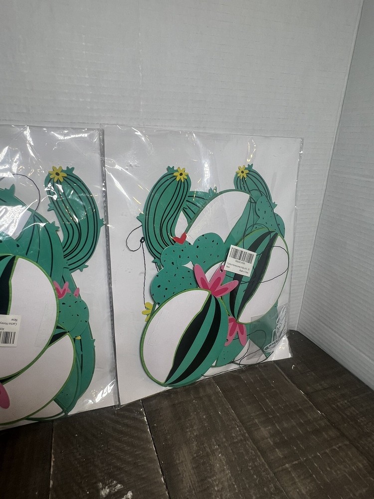 KatchOn Hanging Cactus Centerpieces Pack of 6 Cactus Party Decorations Lot Of 2