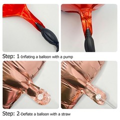 Rose Gold Birthday Decorations Set for Women,Happy Birthday Letter Balloon Ba…