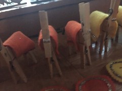 Cinco De Mayo 13 Donkey Horse Party Placecard Holder Cute Clothespin Decor Color