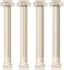 Durable Ancient Greek Style Column Set – Perfect for Weddings and Home Decor