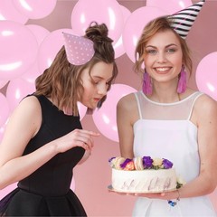 Link Balloons 6 Inch – 100 Pcs Quick Link Balloon Latex Linking Balloons Conn…