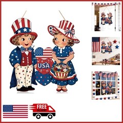 Patriotic Front Door Decorations for 250th Anniversary Memorial Day Decor