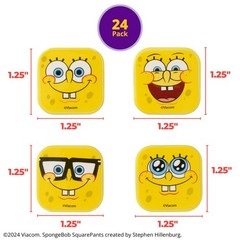 SpongeBob SquarePants™ Mood Faces Rings, SpongeBob Cupcake Decorations Featur…