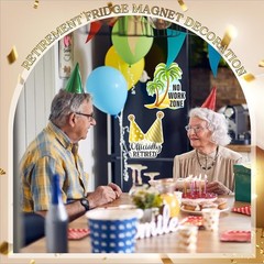 Funny Retirement Cruise Ship Magnets – Perfect for Cabin and Fridge Decor