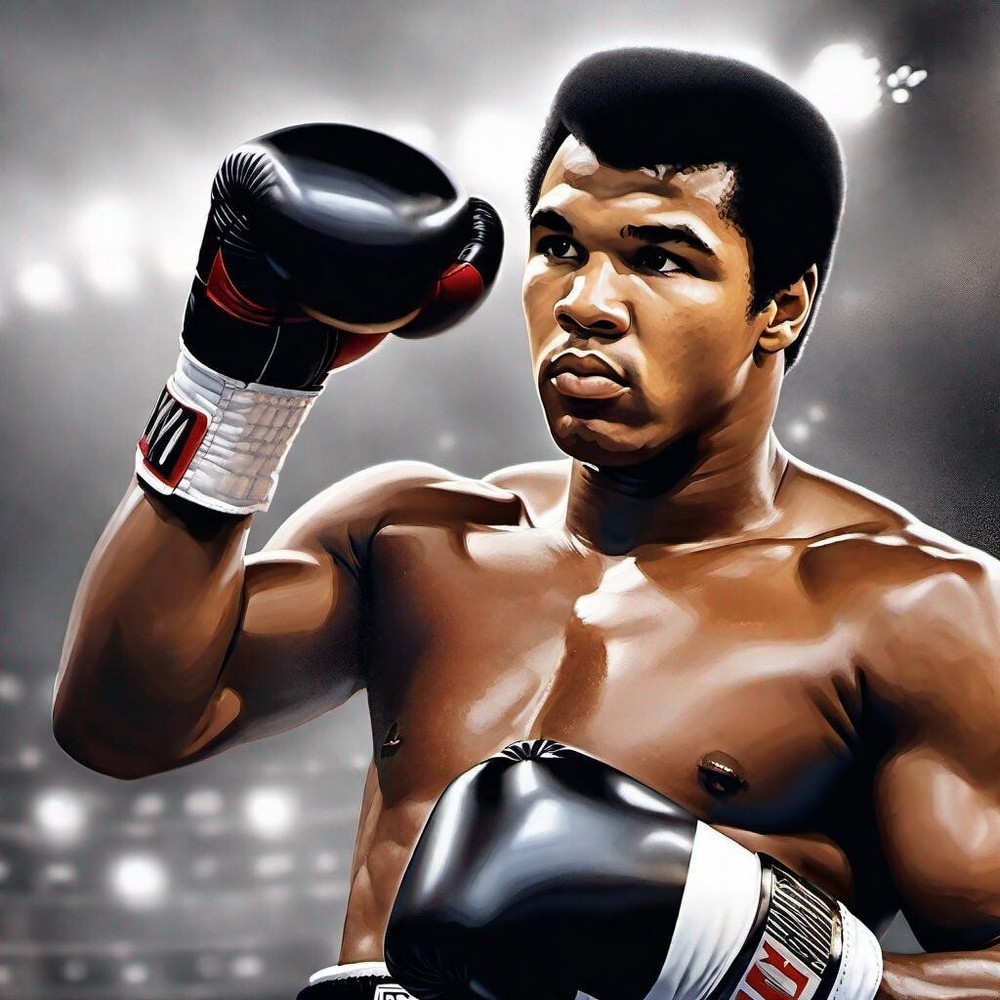 Muhammad Ali Inspired Fan Art