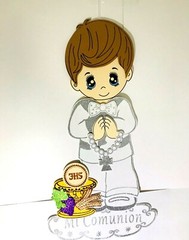 ANGELS First Holy communion Wall decorations for boy Decoraciones paraComunión