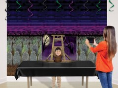 Kids Halloween Party Games Bundle – Zombie, Frankenstein, Dracula + Photo Props