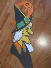 Beistle 23″ Ugly Witch Halloween Decoration Cutout USA NOS