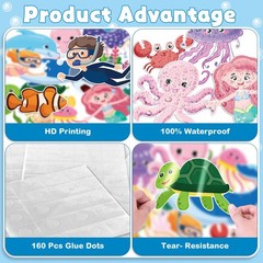 Ocean Animal Bulletin Board Decorations Under The Sea Classroom Decor 97 PCS
