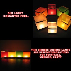 20PCS Water Floating Candle Lanterns Silver Water Lanterns for Memorials