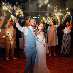 48 Lighted Wedding Wands LED Tinsel Streamers Party Favors for Events
