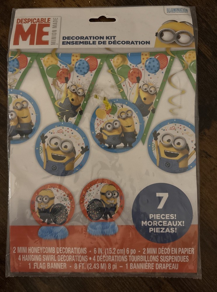 Despicable Me – Minion Made Decoration Kit