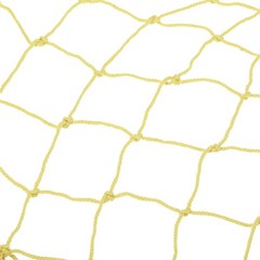 Decorative Fishing Net 40″x80″ Fish Net DECOR with Shell Egg Yellow