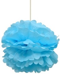 Celebration Colorful Tissue Pom Pom Hangers 12 Inch 2/Pk, Select Color