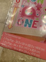 ONE WILD GIRL Scene Setter Party Decorations Fun to be One Animals Wall Backdrop