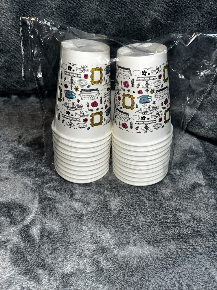 Friends TV Show Cups Set-20 Rachel Monica Joey Chandler Phoebe