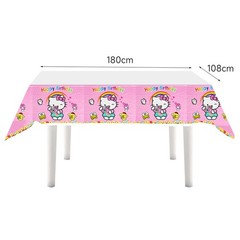 81 pcs, Hello Kitty birthday party supplies, Kitty Cat decorations 10 guests.