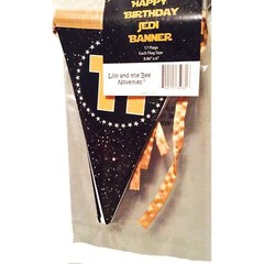 Happy Birthday Jedi Flag Banner