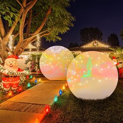 2 Pcs 72 Inch Giant Balloons Round Latex Large Human Egg Jumbo Balloons Infla…