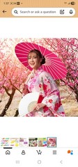 SANWUTA 19 Pcs ,23.6” Paper Parasol DIY Oiled Painting Umbrellas Various Colors