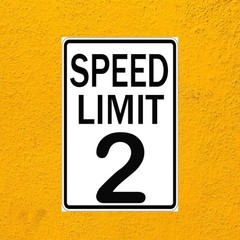 Speed Limit 2 Sign Two Fast Birthday Decor 2 Fast Birthday Decorations Funny …