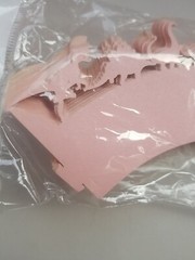 Pink Dinosaurs Cupcake Wrappers 50 PCS – Wedding Party Fancy Party Wraps