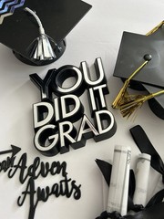 Graduation Party / Cake Decorations Supplies Bundle Table Cake Decor