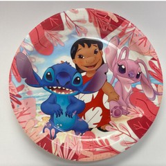 lilo stitch angel Party Supplies happy birthday centerpiece decoration cup plate