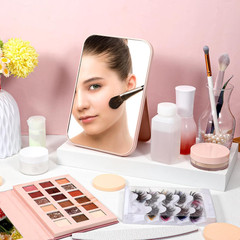 12 Pcs Spa Party Mirrors Spa Sleepover Party Supplies Pink Sleepover Accessory F