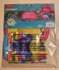 Trolls Birthday Party Set Banner Table Centerpieces Ceiling Decorations #40123