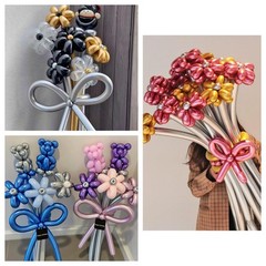 100Pcs 260 Balloons Metallic Long Balloons for balloon animals, Thickening Sk…