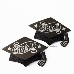 10 pc Graduation Cap Foam Decoration CENTERPIECE Girl Boy RECUERDOS CAP