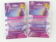 NEW Disney Princess Rapunzel 8pc Bracelets Wristbands Party