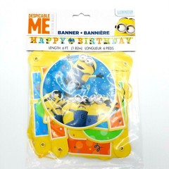 Despicable Me Minions Birthday Party Decorations Banner Tablecloth Supplies NEW