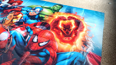 Marvel Superhero Avengers Banner Birthday Party Decor 38″ x 58.5″