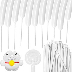 100Pcs White 260 Balloons, Skinny Long Balloon for Tying Balloon Arch Twistin…