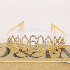 60th Birthday Decorations for Women»60 & Fabulous» Birthday SashCrownBirthday…