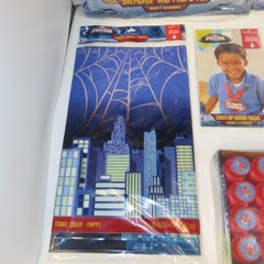 Ultimate Spider Man Marvel Hallmark Birthday Supply Bundle 2013