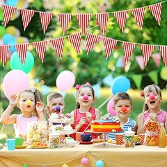 5 Packs Carnival Circus Party Decorations Supplies, Circus Carnival Bunting