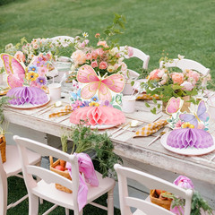9 PCS Butterfly Centerpieces for Tables Butterfly Birthday Party Decorations Spr
