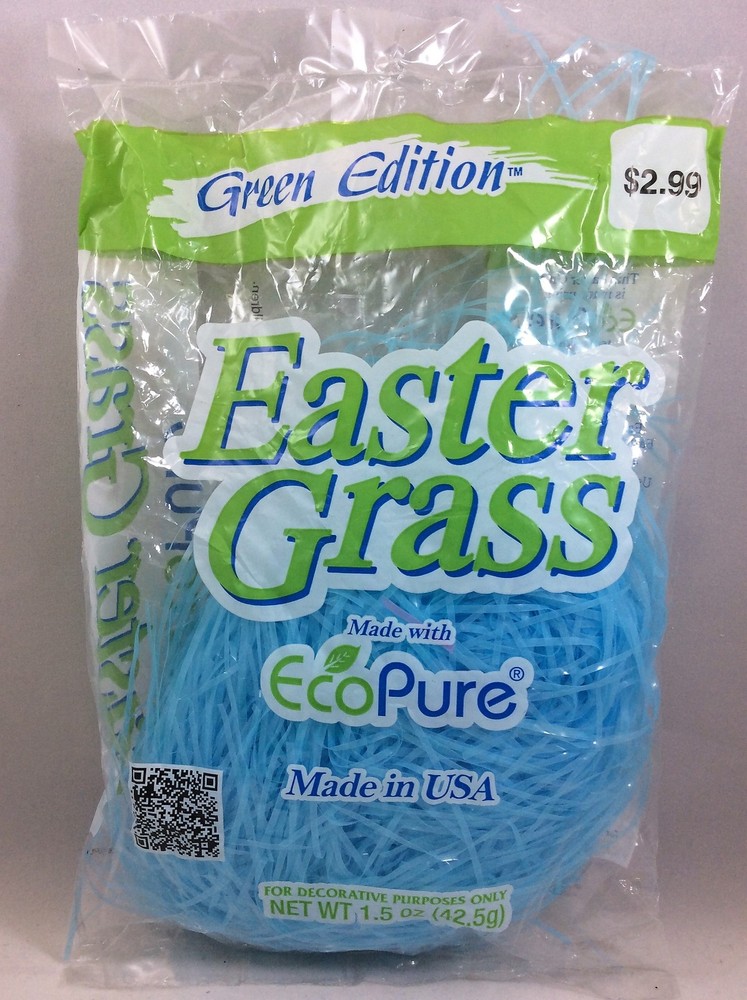 Green Edition Eco Pure Easter Grass 1.5 oz – Blue