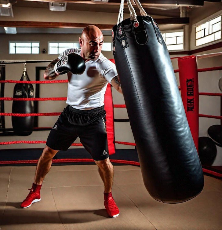 Joe Rogan Kick Boxing Inspired Fan Art