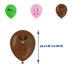 99 Night In The Forest Birthday Party Decoration Supplies Balloon Banner Props