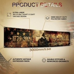 US 250 Banner – 250th Anniversary American Banner,We The People 1776-2026 Patrio