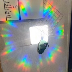 36 Pieces Star Window Clings – Anti-Collision Decals to Save Rainbow