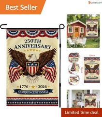 Celebrate Freedom: 250th Anniversary USA Garden Flag