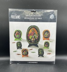 Disney Villains Table Decoration Centerpiece Kit 31 Pieces Halloween Ursula NEW