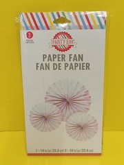 Paper Fans set. 3 pieces #161