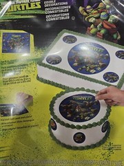Wilton Ninja Turtle Peel & Place 1 Pre Cut Sugar Sheet Edible Cake Decoration